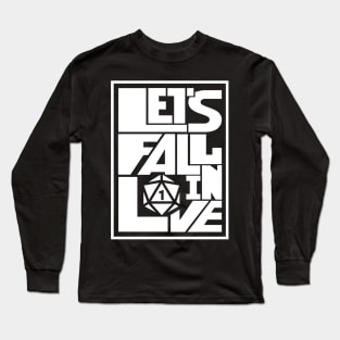 DnD Design Let's Fail in Love Long Sleeve T-Shirt